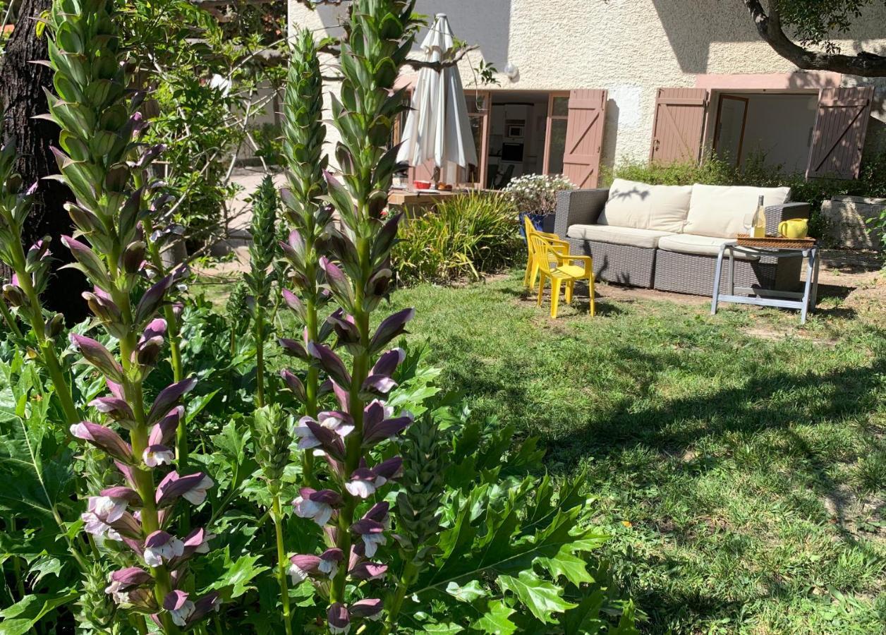 Large Private Garden, Quiet 2-Bedroom Apartment, Air Conditioning, Wifi, Parking Cassis Luaran gambar