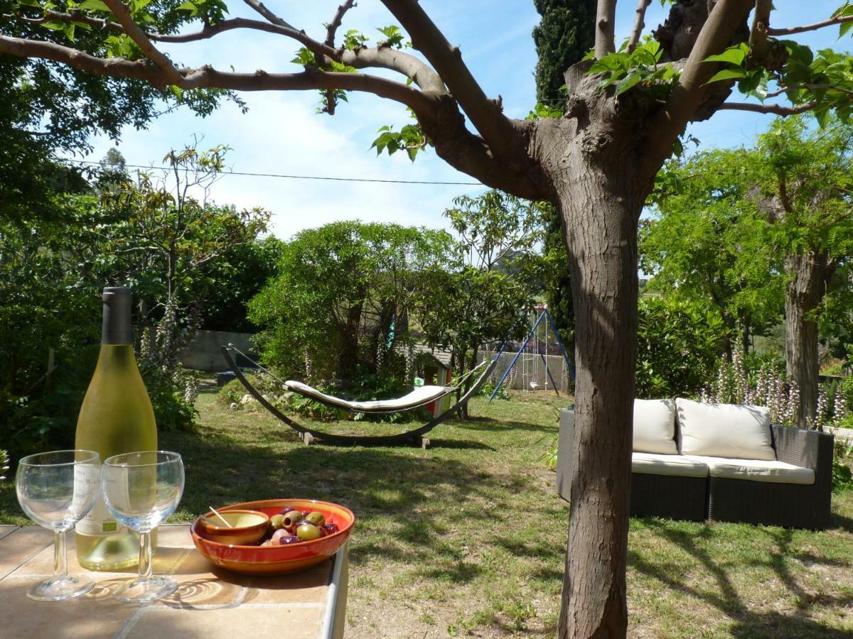 Large Private Garden, Quiet 2-Bedroom Apartment, Air Conditioning, Wifi, Parking Cassis Luaran gambar